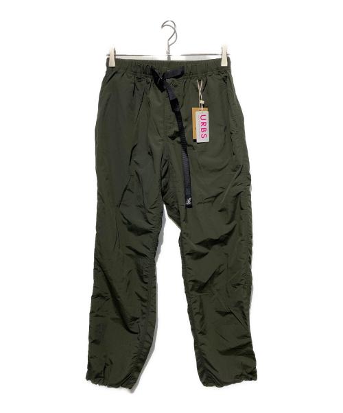 GRAMICCI（グラミチ）GRAMICCI (グラミチ) LOWERCASE (ロウワーケース) NYLON PACKABLE TRACK PANTS グレー サイズ:Mの古着・服飾アイテム