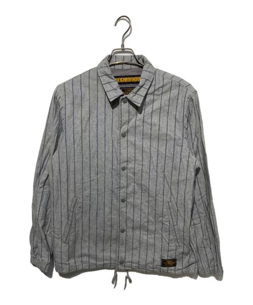 NEIGHBORHOOD（ネイバーフッド）NEIGHBORHOOD (ネイバーフッド) コーチジャケット グレー サイズ:Mの古着・服飾アイテム