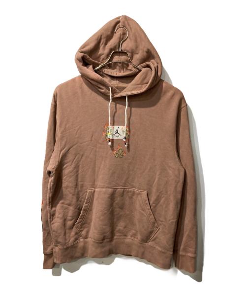 JORDAN（ジョーダン）JORDAN (ジョーダン) M J TS HOODIE ARCHAEO ブラウン サイズ:ＸＬの古着・服飾アイテム