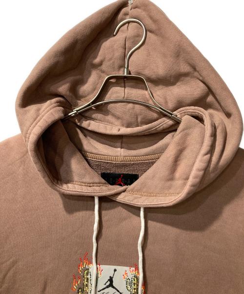 JORDAN（ジョーダン）JORDAN (ジョーダン) M J TS HOODIE ARCHAEO ブラウン サイズ:ＸＬの古着・服飾アイテム