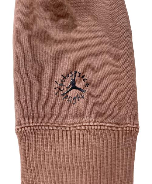 JORDAN（ジョーダン）JORDAN (ジョーダン) M J TS HOODIE ARCHAEO ブラウン サイズ:ＸＬの古着・服飾アイテム