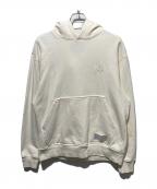 JORDANジョーダン）の古着「AS W J SRT BBS FLC HOODIE」｜アイボリー