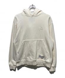 JORDAN（ジョーダン）の古着「AS W J SRT BBS FLC HOODIE」｜アイボリー