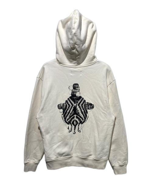 JORDAN（ジョーダン）JORDAN (ジョーダン) AS W J SRT BBS FLC HOODIE アイボリー サイズ:XXLの古着・服飾アイテム