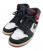NIKEナイキ）の古着「AIR JORDAN 1 RETRO HIGH OG  ローカットスニーカー」｜ホワイト×レッド