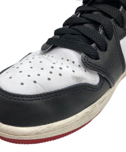 NIKE（ナイキ）NIKE (ナイキ) AIR JORDAN 1 RETRO HIGH OG  ローカットスニーカー ホワイト×レッド サイズ:26.5cmの古着・服飾アイテム