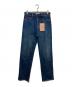 MIU MIU（ミュウミュウ）の古着「ロゴ刺繍デニムパンツ」｜インディゴ