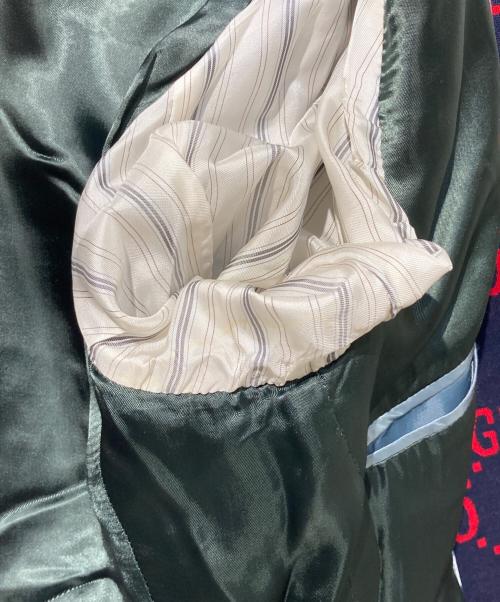 GUCCI（グッチ）GUCCI (グッチ) 20SS GG Logo Tailored Collar Jacket ネイビー サイズ:48の古着・服飾アイテム