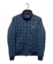 FRED PERRY（フレッドペリー）の古着「ブラックウォッチスイングトップ」｜ネイビー
