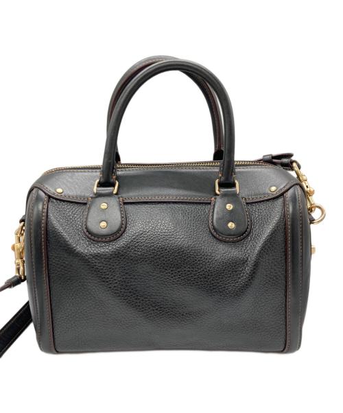 COACH（コーチ）COACH (コーチ) ミニボストンバッグ ブラックの古着・服飾アイテム