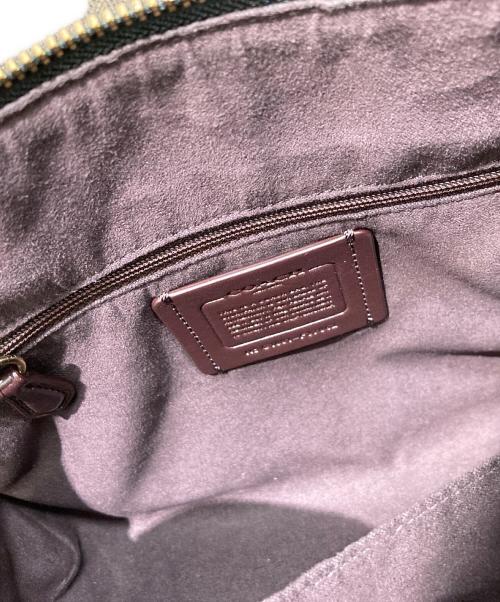 COACH（コーチ）COACH (コーチ) ミニボストンバッグ ブラックの古着・服飾アイテム
