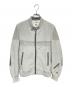Champion REVERSE WEAVE（チャンピオン リバース ウィーブ）の古着「スウェットライダースジャケット」｜グレー