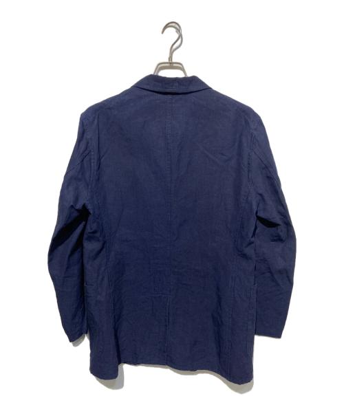 NIGEL CABOURN（ナイジェルケーボン）NIGEL CABOURN (ナイジェルケーボン) リネンジャケット ネイビー サイズ:50の古着・服飾アイテム