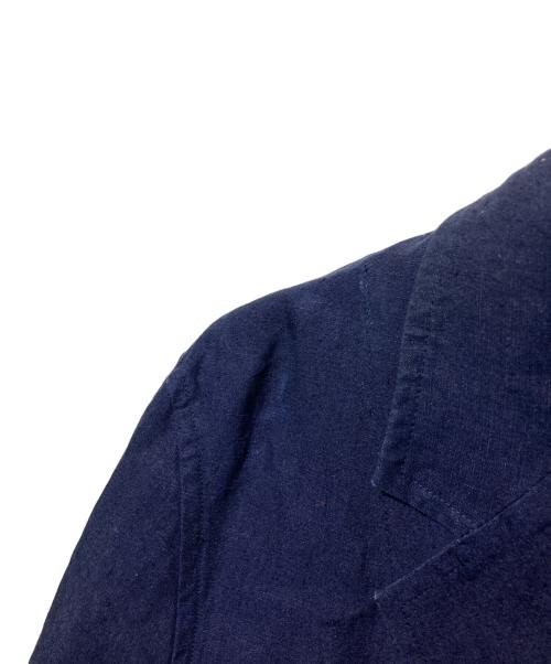 NIGEL CABOURN（ナイジェルケーボン）NIGEL CABOURN (ナイジェルケーボン) リネンジャケット ネイビー サイズ:50の古着・服飾アイテム