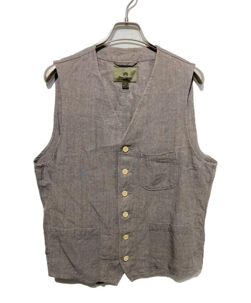 NIGEL CABOURN（ナイジェルケーボン）NIGEL CABOURN (ナイジェルケーボン) リネンジレ グレー サイズ:52の古着・服飾アイテム
