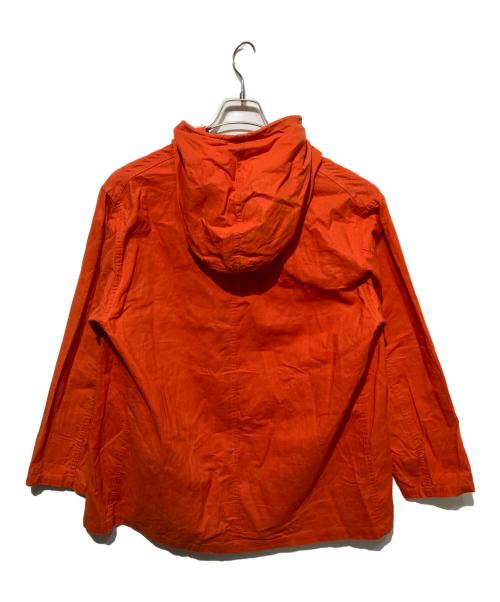 NIGEL CABOURN（ナイジェルケーボン）NIGEL CABOURN (ナイジェルケーボン) OVER DECK HOODY DRY WAXED ジャケット オレンジ サイズ:48の古着・服飾アイテム