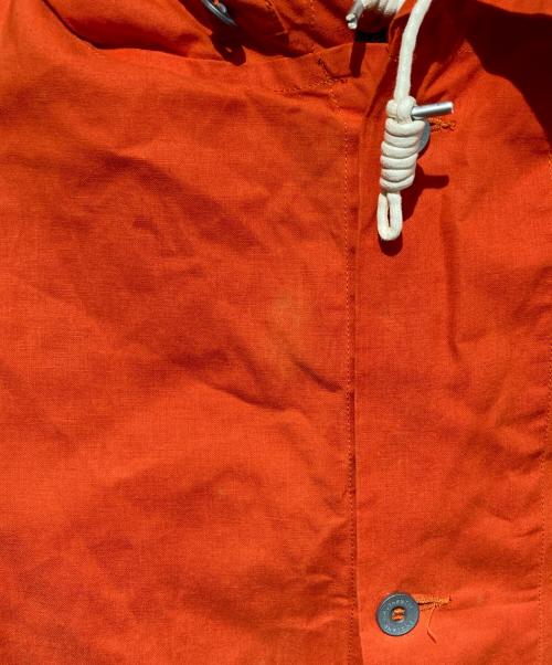 NIGEL CABOURN（ナイジェルケーボン）NIGEL CABOURN (ナイジェルケーボン) OVER DECK HOODY DRY WAXED ジャケット オレンジ サイズ:48の古着・服飾アイテム