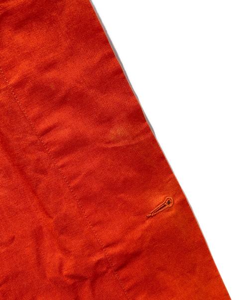 NIGEL CABOURN（ナイジェルケーボン）NIGEL CABOURN (ナイジェルケーボン) OVER DECK HOODY DRY WAXED ジャケット オレンジ サイズ:48の古着・服飾アイテム