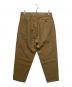 NIGEL CABOURN (ナイジェルケーボン) FOUR PLEAT PANT リネンパンツ ベージュ サイズ:34：12000円