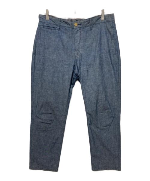 NIGEL CABOURN（ナイジェルケーボン）NIGEL CABOURN (ナイジェルケーボン) シャンブレー チノ パンツ インディゴ サイズ:36の古着・服飾アイテム