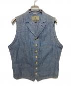 NIGEL CABOURNナイジェルケーボン）の古着「シャンブレージレ」｜インディゴ