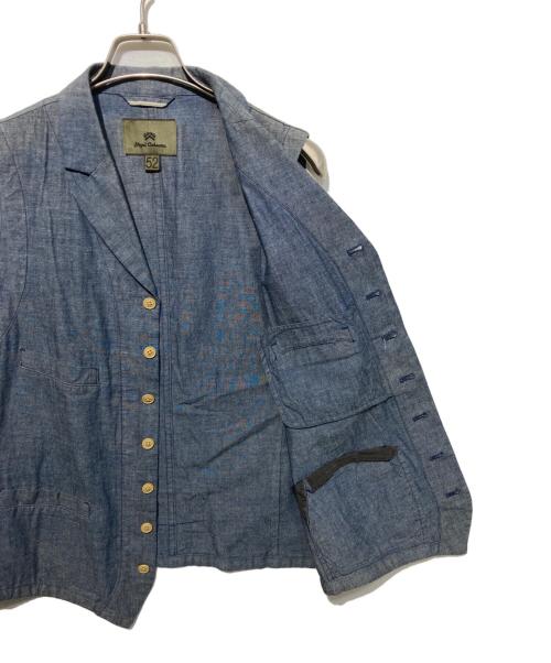 NIGEL CABOURN（ナイジェルケーボン）NIGEL CABOURN (ナイジェルケーボン) シャンブレージレ インディゴ サイズ:52の古着・服飾アイテム