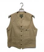 NIGEL CABOURNナイジェルケーボン）の古着「コットンミリタリーベスト」｜ベージュ