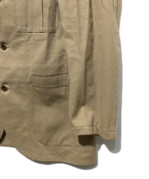 NIGEL CABOURN（ナイジェルケーボン）NIGEL CABOURN (ナイジェルケーボン) コットンカバーオールジャケット ベージュ サイズ:50の古着・服飾アイテム