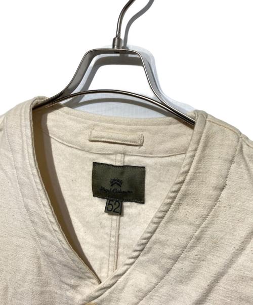 NIGEL CABOURN（ナイジェルケーボン）NIGEL CABOURN (ナイジェルケーボン) モールスキンワークベスト アイボリー サイズ:52の古着・服飾アイテム