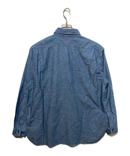 orSlow（オアスロウ）orSlow (オアスロウ) シャンブレーワークシャツ ブルー サイズ:4の古着・服飾アイテム