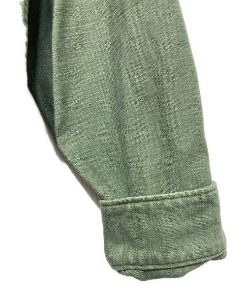 orSlow（オアスロウ）orSlow (オアスロウ) Fatigue Shirt ファティーグシャツ グリーン サイズ:1の古着・服飾アイテム