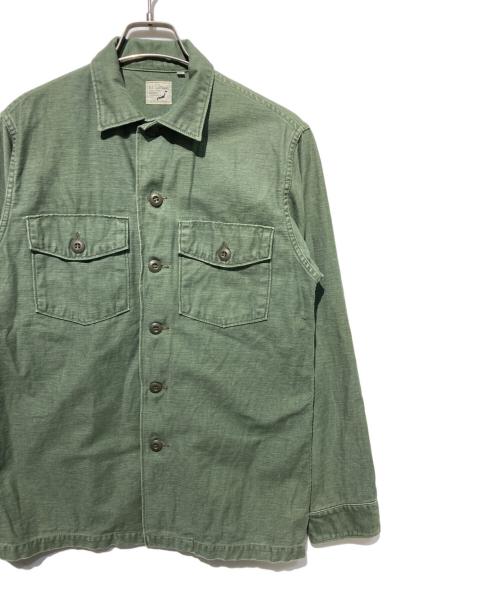 orSlow（オアスロウ）orSlow (オアスロウ) Fatigue Shirt ファティーグシャツ グリーン サイズ:1の古着・服飾アイテム