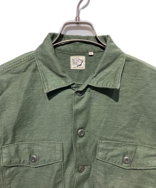 orSlow（オアスロウ）orSlow (オアスロウ) Fatigue Shirt ファティーグシャツ グリーン サイズ:4の古着・服飾アイテム