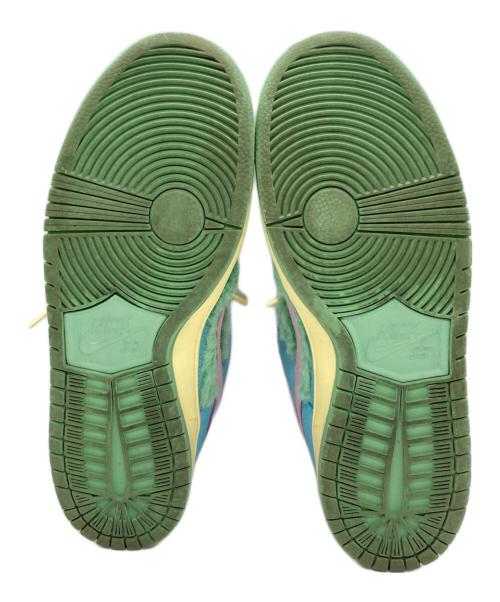 NIKE（ナイキ）NIKE (ナイキ) VERDY (ヴェルディ) SB Dunk Low Pro QS ブルー×グリーン サイズ:27cmの古着・服飾アイテム
