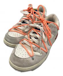 NIKE×OFFWHITE（ナイキ×オフホワイト）の古着「DUNK LOW 1 of 50 ”19”」｜グレー