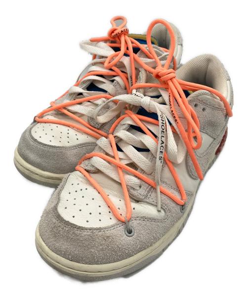 NIKE（ナイキ）NIKE (ナイキ) OFFWHITE (オフホワイト) DUNK LOW 1 of 50 ”19” グレー サイズ:26cmの古着・服飾アイテム