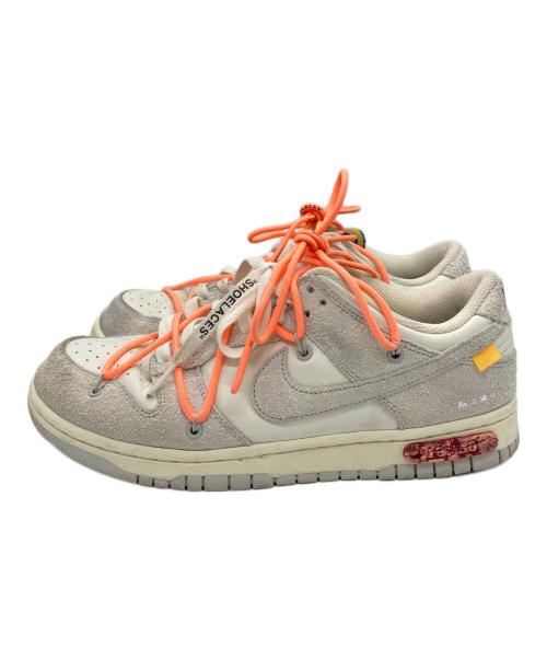 NIKE（ナイキ）NIKE (ナイキ) OFFWHITE (オフホワイト) DUNK LOW 1 of 50 ”19” グレー サイズ:26cmの古着・服飾アイテム