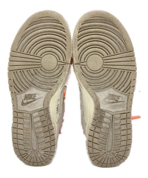 NIKE（ナイキ）NIKE (ナイキ) OFFWHITE (オフホワイト) DUNK LOW 1 of 50 ”19” グレー サイズ:26cmの古着・服飾アイテム