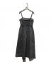 Ganni (ガニー) デニムドレス ブラック サイズ:xxs：15000円