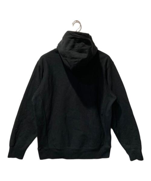 SUPREME（シュプリーム）SUPREME (シュプリーム) Micro Logo Hooded Sweatshirt ブラック サイズ:Lの古着・服飾アイテム