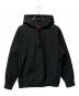 SUPREME（シュプリーム）の古着「Micro Logo Hooded Sweatshirt」｜ブラック