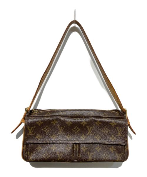 LOUIS VUITTON（ルイ ヴィトン）LOUIS VUITTON (ルイ ヴィトン) ヴィヴァシテMM ワンショルダーバッグ ブラウンの古着・服飾アイテム