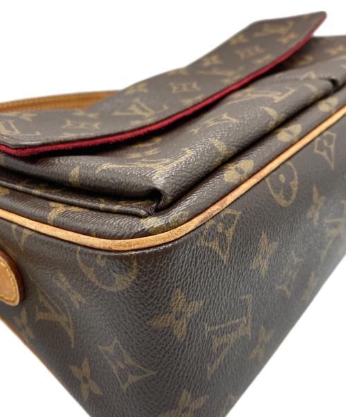 LOUIS VUITTON（ルイ ヴィトン）LOUIS VUITTON (ルイ ヴィトン) ヴィヴァシテMM ワンショルダーバッグ ブラウンの古着・服飾アイテム
