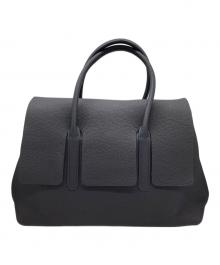 MAISON TAKUYA（メゾンタクヤ）の古着「flap brief bag トートバッグ」｜ネイビー