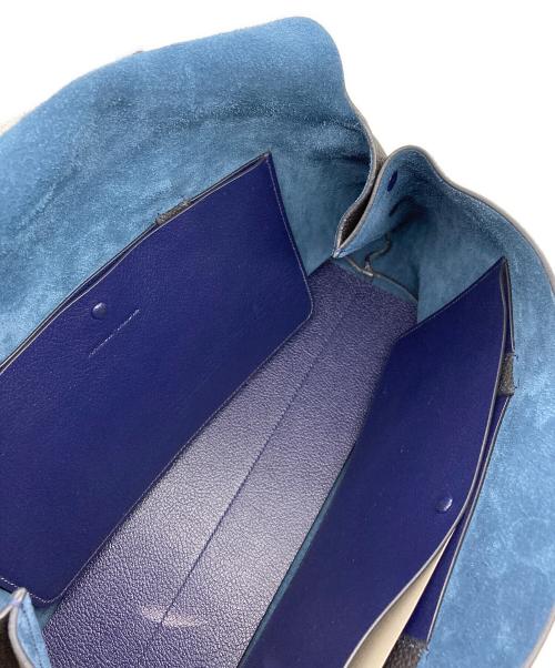 MAISON TAKUYA（メゾンタクヤ）MAISON TAKUYA (メゾンタクヤ) flap brief bag トートバッグ ネイビーの古着・服飾アイテム