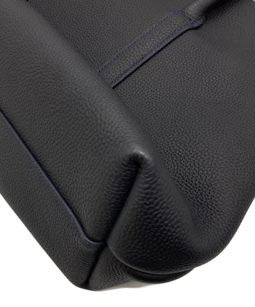 MAISON TAKUYA（メゾンタクヤ）MAISON TAKUYA (メゾンタクヤ) flap brief bag トートバッグ ネイビーの古着・服飾アイテム