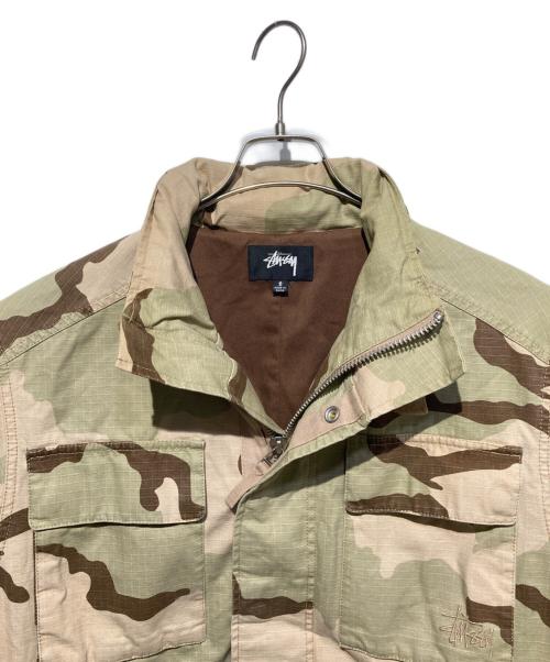 stussy（ステューシー）stussy (ステューシー) M65 Jacket ベージュ サイズ:Sの古着・服飾アイテム