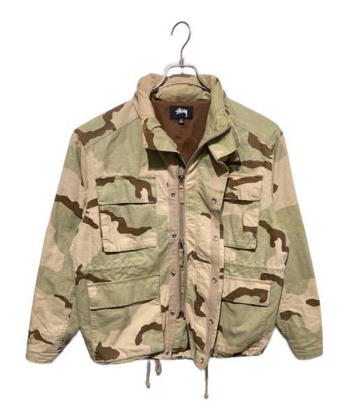 stussy（ステューシー）stussy (ステューシー) M65 Jacket ベージュ サイズ:Sの古着・服飾アイテム