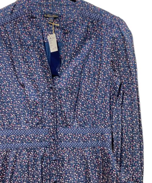 BROOKS BROTHERS（ブルックスブラザーズ）BROOKS BROTHERS (ブルックスブラザーズ) リバティプリントワンピース ネイビー サイズ:6の古着・服飾アイテム