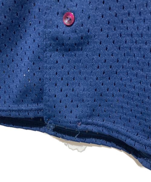Majestic（マジェスティック）Majestic (マジェスティック) ベースボールシャツ ネイビー サイズ:XLの古着・服飾アイテム